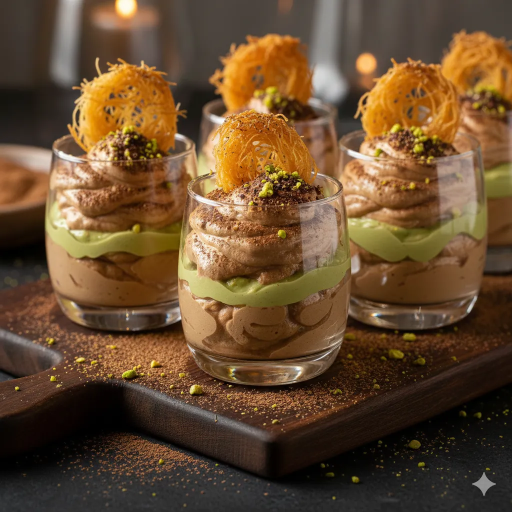 Dubai Chocolate Mousse — Dubai chocolate recipe
